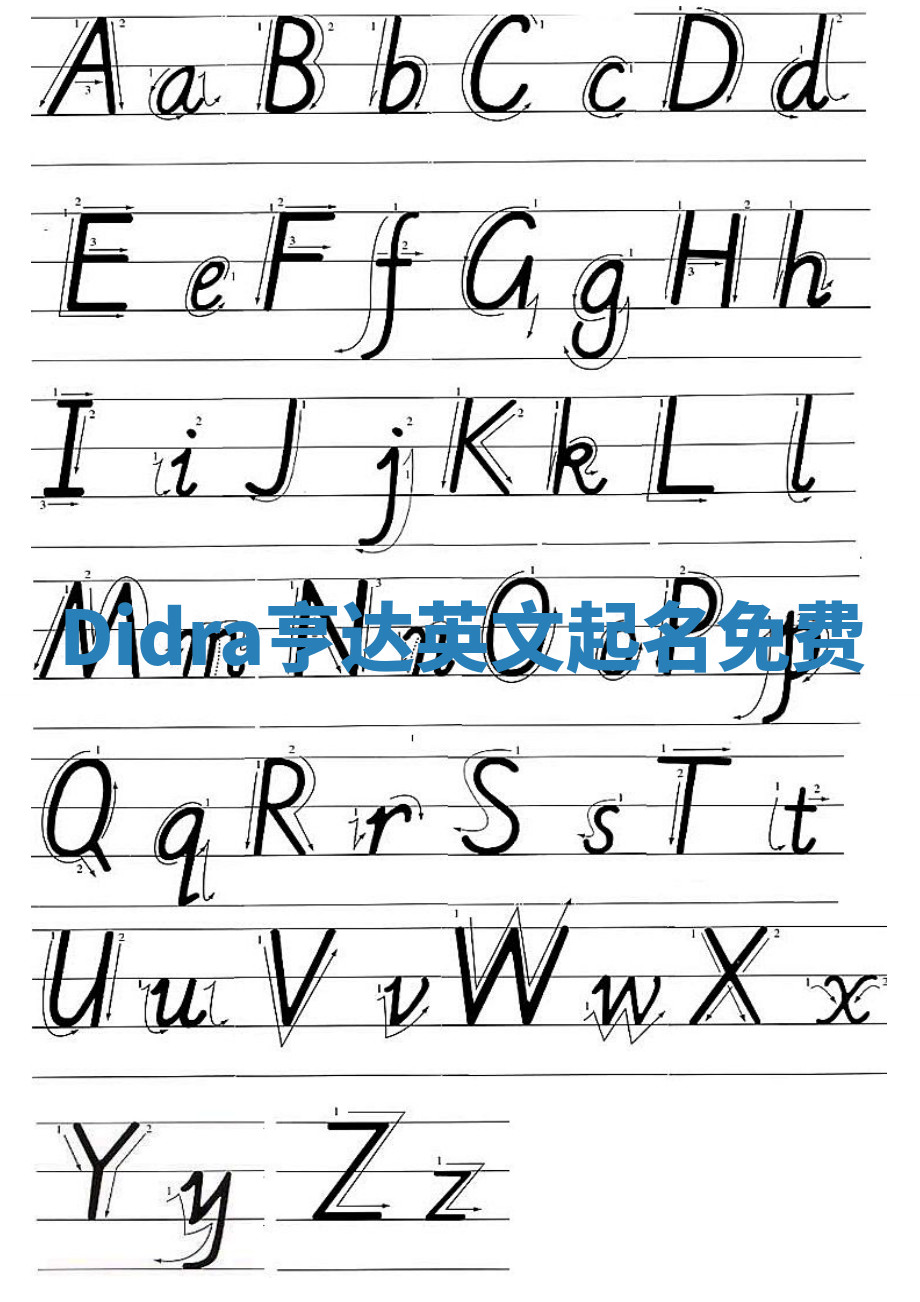 Didra亨达英文起名免费