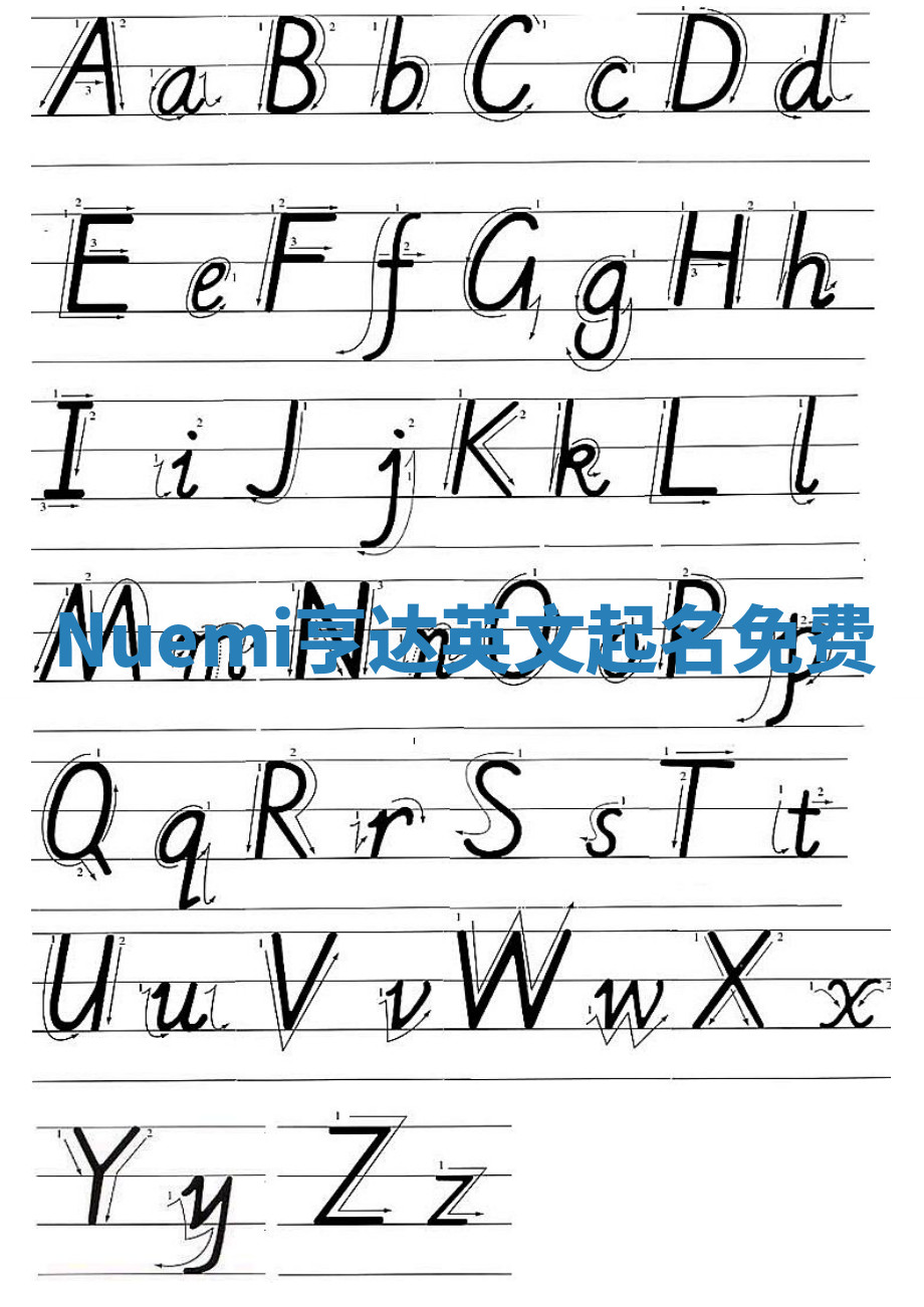 Nuemi亨达英文起名免费