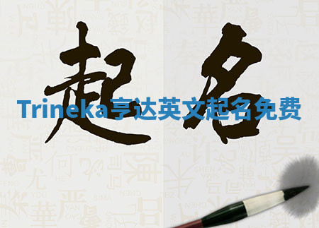 Trineka亨达英文起名免费 Trineka亨达英文起名免费