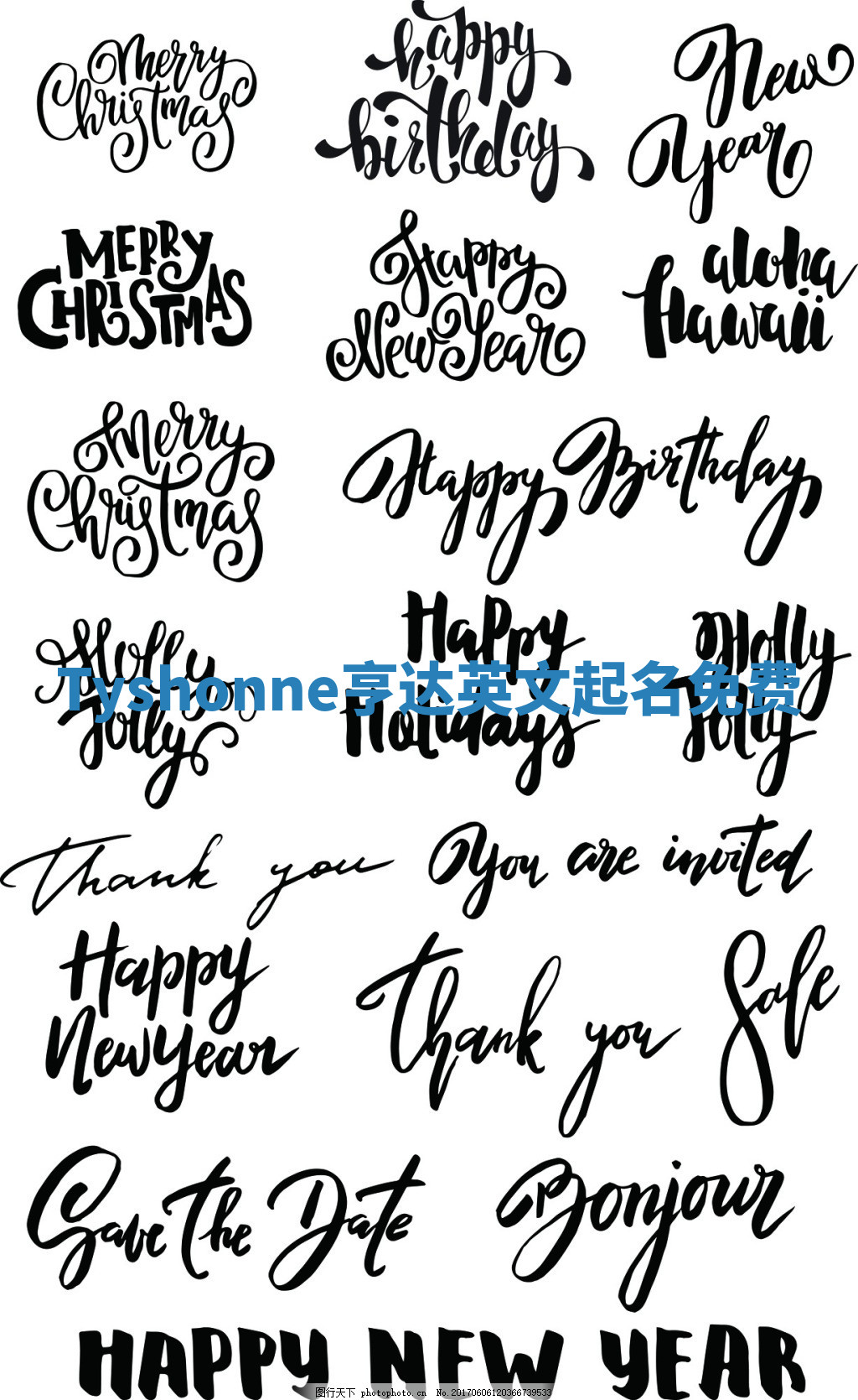 Tyshonne亨达英文起名免费